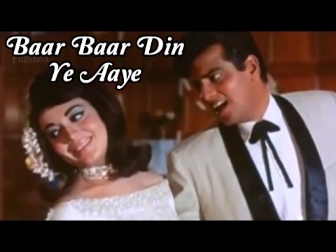 Baar Baar Din Ye Aaye Lyrics In Hindi