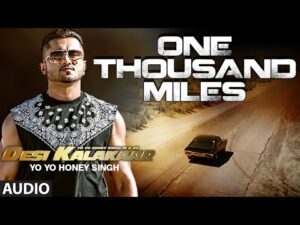 One Thousand Miles Lyrics in Hindi | वन थाउजेंड माइल्स लिरिक्स 